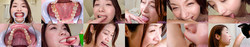 [With bonus video] Kato Tsubaki&#39;s teeth and biting series 1 to 3 together DL