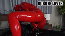 Rubber Rubber Rubber ~ Hentai Nasty Rubber Married Woman With Dedicated Rubber Man ~