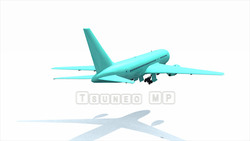 映像CG 飛行機 Airplane120215-005