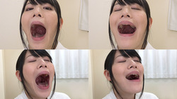 Face collapse! Cute yawning close-up of Yukina Shida! !!