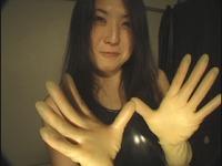 TR-008-01 inishie rubber gloves
