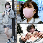 [Train Molester # 13] &lt;&lt; Tanuki Face Beautiful Girl J ● &gt;&gt; A large amount of squirting in the pants without making a voice! Group Creampie Molester