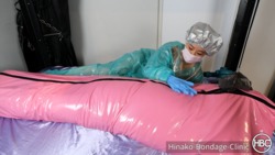 PVC enamel inflatable sleep sack!