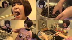 [Creature] Yuzu Shinkawa fried and eats loach alive! [Meals]