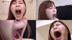 Face collapse! Cute yawning close-up of Ayaka Mochizuki! !!